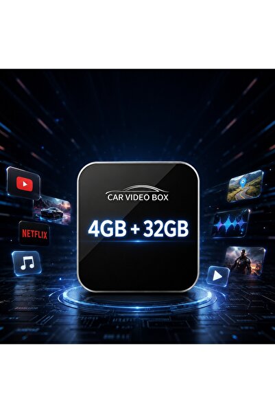 Vortex AI Box CarPlay Android Auto fără fir Netflix YouTube Dual WiFi 4/32 GB