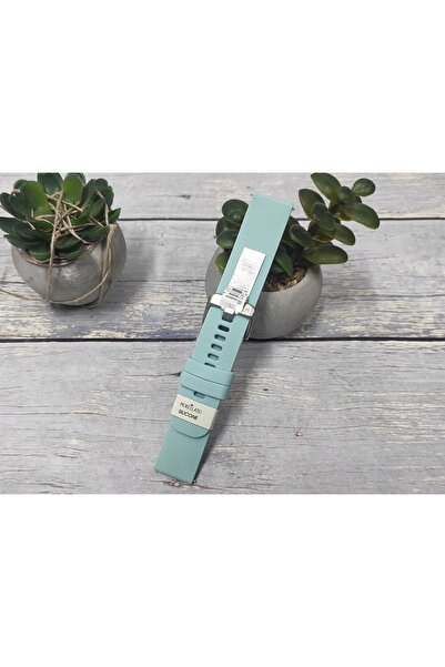 NO BRAND Curea de smartwatch din silicon turcoaz MORELLATO 22 mm A01X56541
