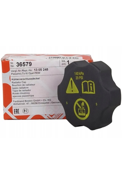 NO BRAND Kit de răcire Opel Chevrolet - capac, carcasă termostat și furtun
