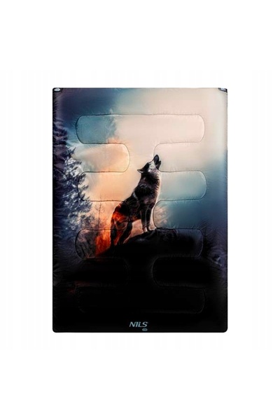 NO BRAND Sac de dormit dublu 200X140CM pentru camping în aer liber, sac de do...