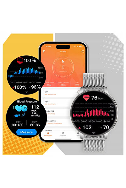 NO BRAND SMARTWATCH CEAS DE MÂNĂ PENTRU FEMEI MENIU NOTIFICAȚII APELURI CUREL...
