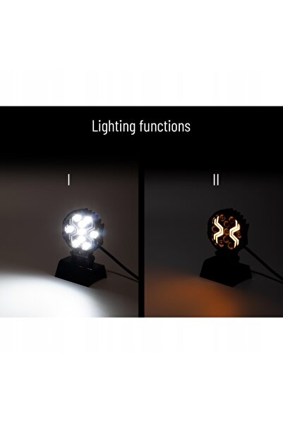 NO BRAND X-SPIDER 3 9xLED lampă de lucru cu halogen, proiector puternic, lamp...