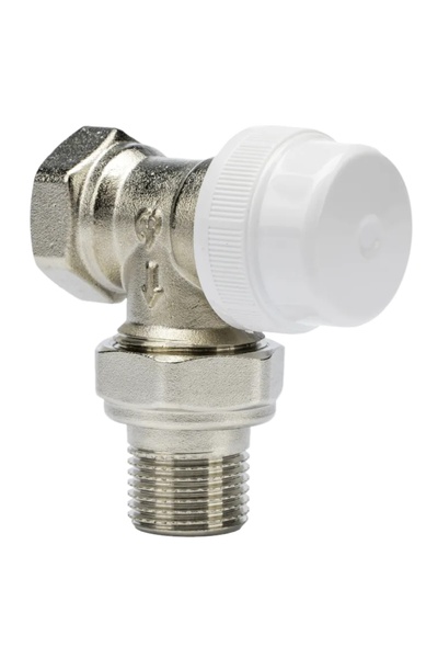 NO BRAND Set de încălzire termostatic 1/2 " cap termostatic unghiular UNI