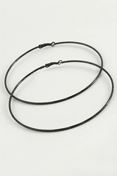 SORA GROUP Dotted Metal Hoop Earrings 8-9-10 cm