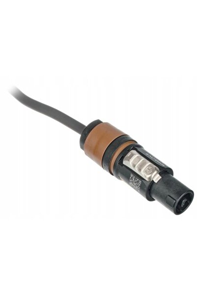 NO BRAND Cablu pentru difuzoare SPEAKON, 10 m, 1,5 mm, Neutrik, gri, „the sss...