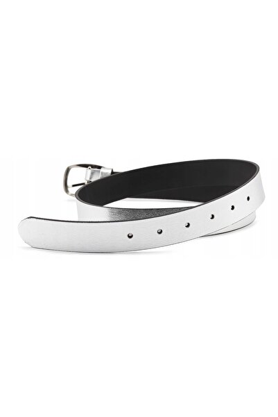 NO BRAND Merry Style Curea de damă din piele Argintiu 95x3