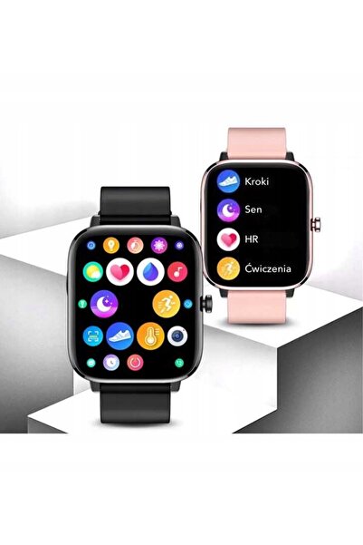 Rubicon SMARTWATCH MENIU CEAS PL SMS PULS E79 APELURI - TERMOMETRU