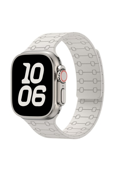 Choice6 44mm 45mm 46mm 49mm AP-Starlight Silicone Band for Apple Watch Ultra ...