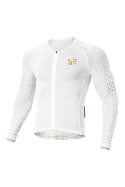 ROCKBROS YDCX008 Tricou de ciclism cu mânecă lungă Diamond, croială slim, ref...