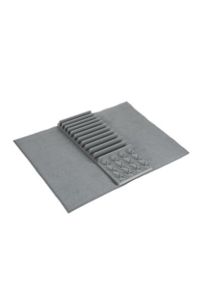 YUPY ® Dish drainer with cloth, 45x3.6x16.5cm