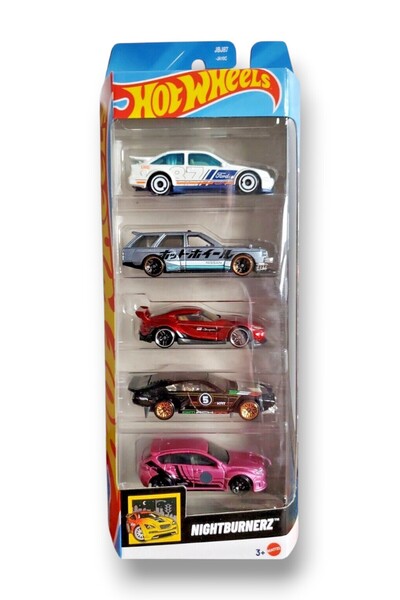 HOT WHEELS 5'li Night Burnerz seti Toyota Supra-JBJ87