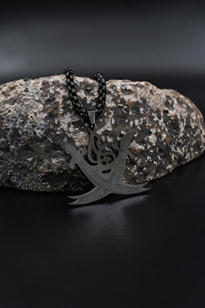 Prestige Hz. Ali Zulfiqar Sword Necklace Stainless Steel Chain 902890
