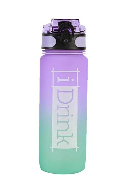 ITOTAL I-Drink Μπουκάλι Τριτάν 750 ml μωβ και γαλαζοπράσινο (ID2121)