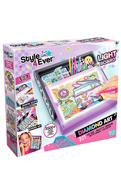 Style 4 Ever Диамантен арт 3в1 LED кутия (300)