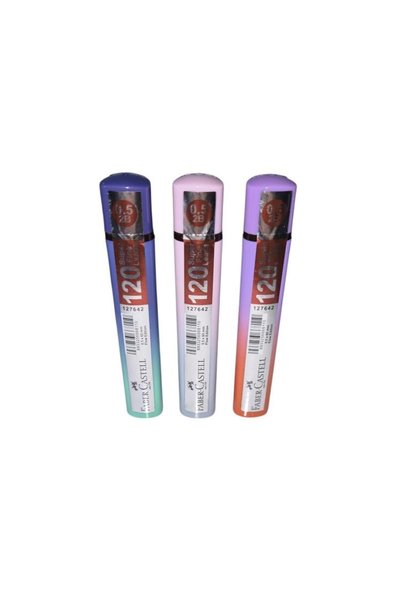 Faber Castell 120'Lİ MİN 0.5 2B 60mm UÇ 2 RENK GEÇİŞLİ KUTU -127642