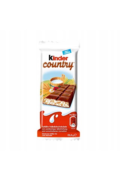 NO BRAND KINDER COUNTRY Batoane de ciocolată cu umplutură cremoasă 23,5 g x 20