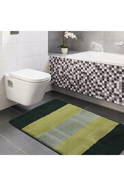 NO BRAND Covor de baie 04N verde Set 50cmx80cm 40cmx50cm