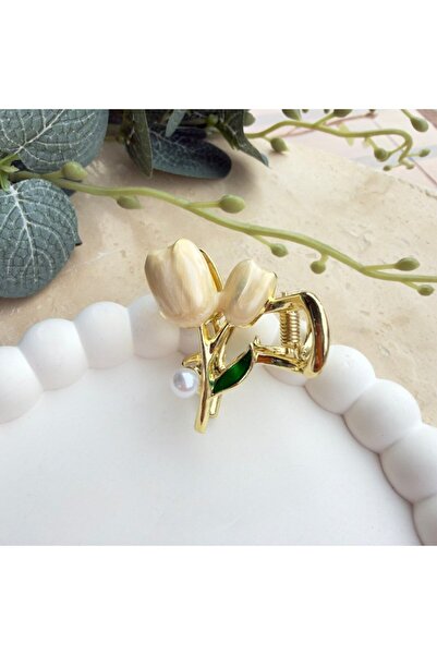 nesdesignn Lale Mandal Toka (Cream Pearlescent Mini)