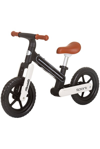 Chipolino Bicicleta fara pedale Spark black white