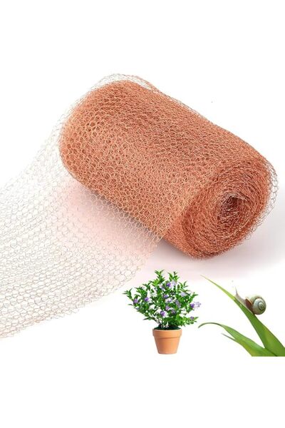 Generic Brand YelaJoy Copper Mesh，Rodent Control, 12.7 cm x 6m Pure Copper Wi...