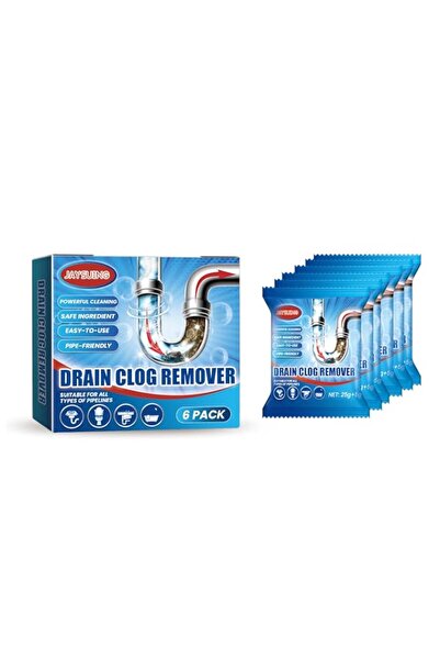 Generic Brand Drain Clog Remover 6 Packs Fast Acting Drain Unclogger Powders ...