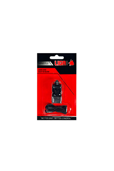 Liga Sport Σφυρίχτρα πλαστική με λουράκι (Plastic whistle with lanyard) LIGAS...