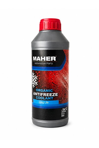 MAHER ANTİFRİZ KIRMIZI -56°C KADAR DAYANIKLI 1.5 LT