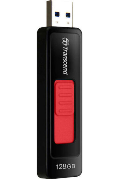 Transcend JetFlash 760 128GB USB 3.0 Στικάκι Μαύρο