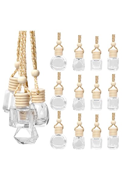 Generic Brand 20PCS 4 Shapes 8ML Hanging Car Air Freshener Diffuser Car Air F...