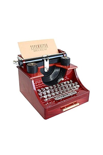 Generic Brand Alytimes Vintage Typewriter Music Box for Home/Office/Study Roo...