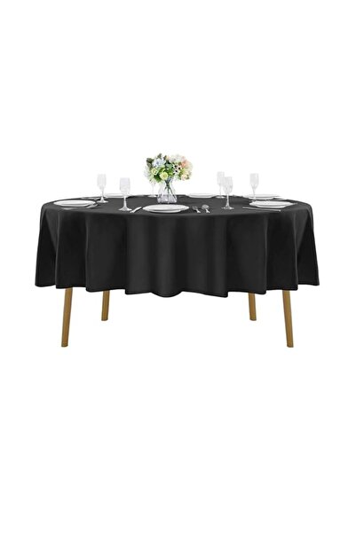 Generic Cupuamon 60 inch Round Tablecloth Washable Polyester Table Cloth Deco...