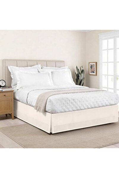 Generic Lux Hotel Tailored Bed Skirt Classic 14" Drop Length Pleated Styling,...