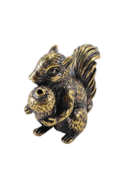 Generic Brand Incense Holder Brass Figurine Miniature Copper Squirrel Statue ...
