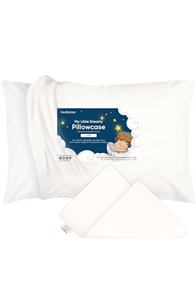 Generic KeaBabies Toddler Pillowcase for 14X20 Pillow - Organic Jumbo Toddler...