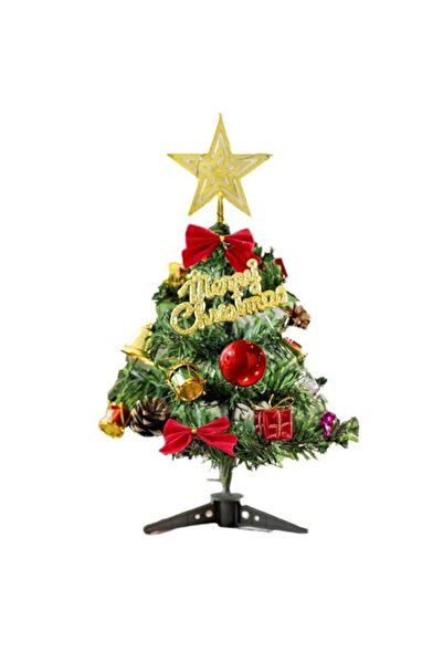 Generic Brand 50cm Mini, Artificial Christmas Tree Candy Pinecone DIY Easy In...