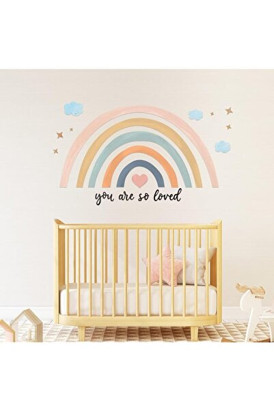 Generic Brand ARS® Rainbows Wall Decal, Rainbow Stickers Large Rainbow Wall D...