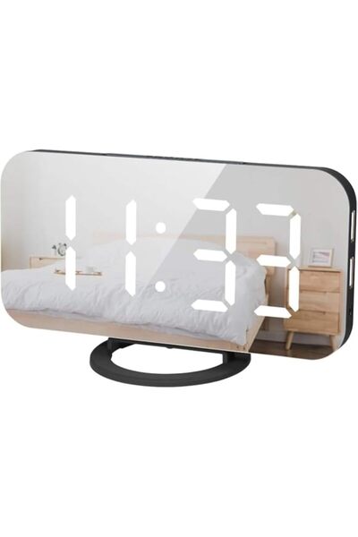 Generic Brand HALAMODO Alarm Clock, Irovami LED Digital Alarm Clock with Larg...