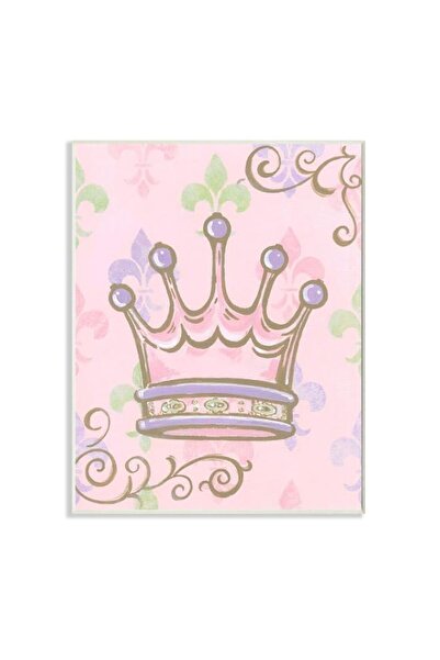 Generic Brand Stupell Industries The Kids Room by Castle with Fleur De Lis Wa...