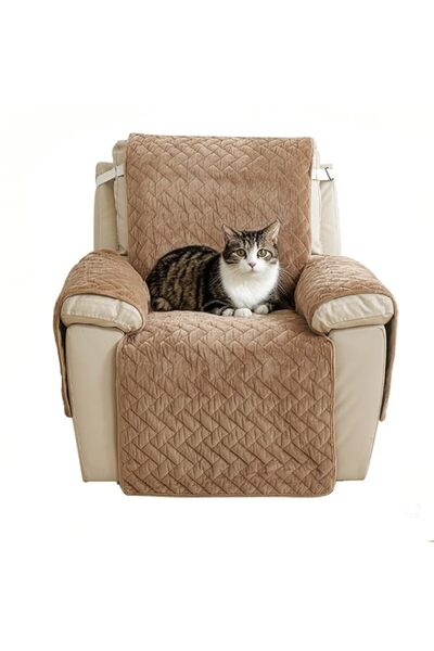 Generic Brand Recliner Chair Covers Washable with Elastic Straps, Non-Slip Qu...