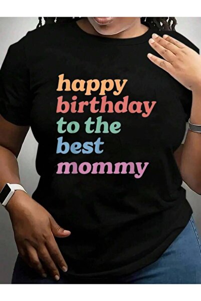 9JY To The Best Mommy, Happy Birthday Mom Cruise Vacation Trip Black Graphic ...