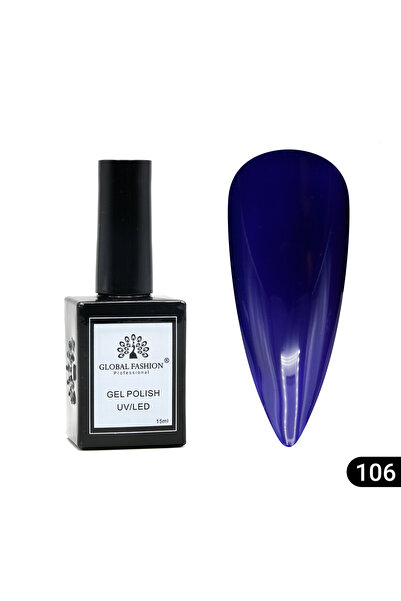 global fashion Set 2 x Oja semipermanentă Global Fashion, Gel polish Elite Gl...