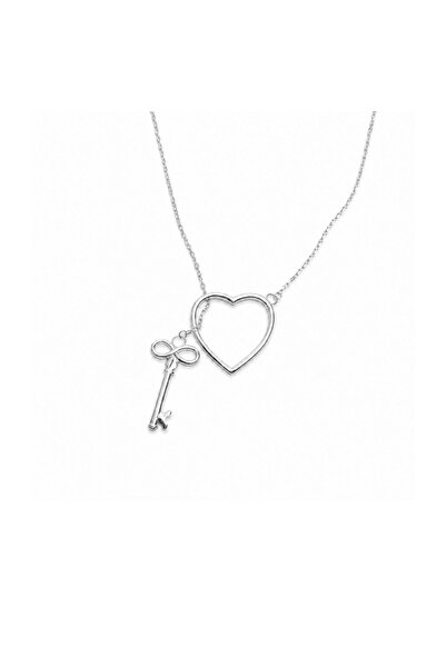 Generic Brand Colier prețios din Material metalic 925 gri metalizat, Silver, ...