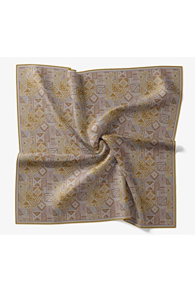 Silk Home 10 Geometrik Taş Desen Soft Eşarp
