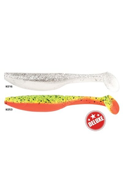 Baracuda Shad Deluxe Zippy 3 - S8019, 10 pcs/set, 100 mm, 9.7 g K053