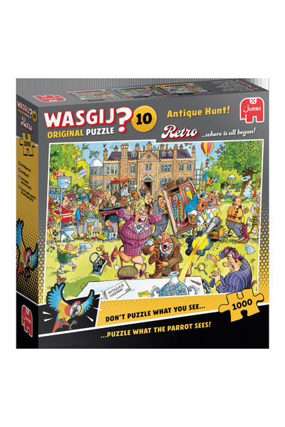 As Wasgij Retro Original 10 Puzzle Antique Hunt! 1000pcs