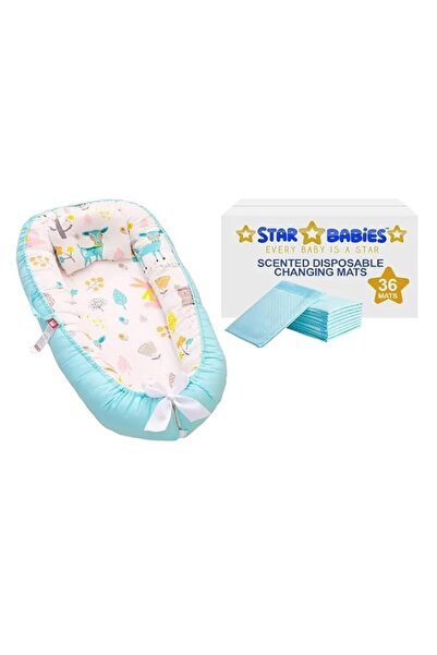 Generic Star Babies Combo Pack (Baby Sleeping Pod with Disposable Changing ma...