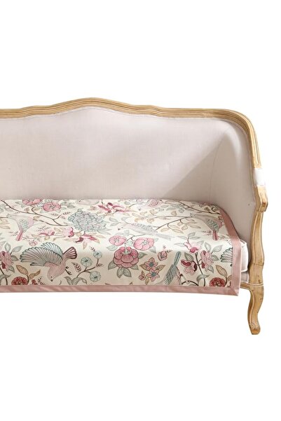 Generic patdrea Designer Vintage Loveseat Sofa Covers,Velvet French Beige Flo...