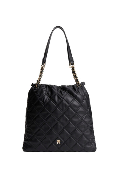 Tommy Hilfiger Siyah Kadın Omuz Çantası TH FEMININE TOTE