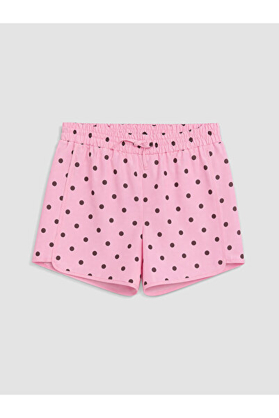 LC Waikiki Trendlucky Polka Dot Girls' Swim Shorts with a Difference