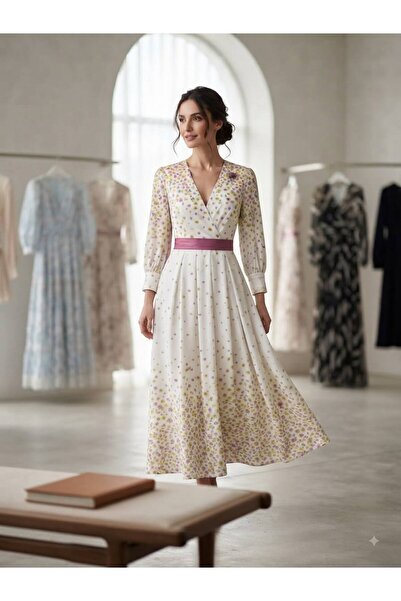 HFGGH Flower Petals Dress 54634